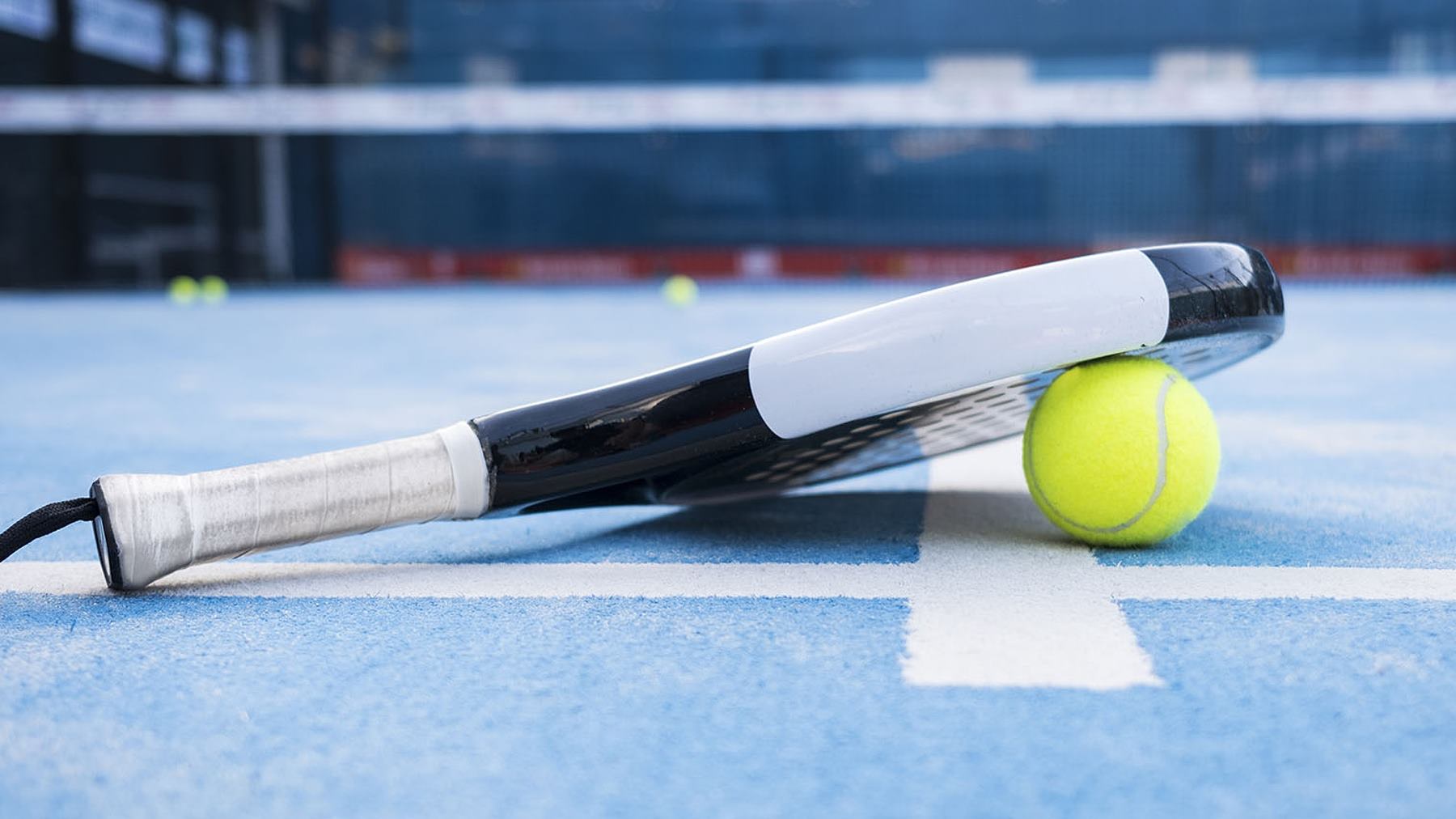 Branäs har en padelbana